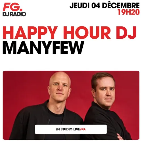 HAPPY HOUR DJ : MANYFEW