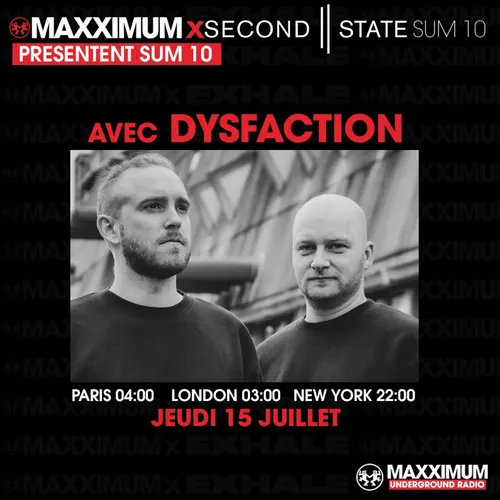 MAXXIMUM INVITE SECOND STATE : DYSFACTION