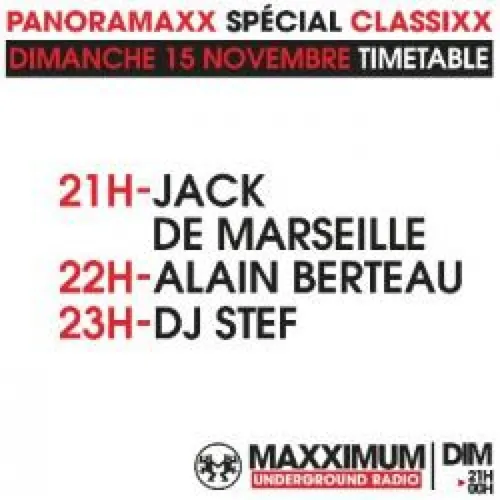 PANORAMAXX CLASSIXX : DJ STEF