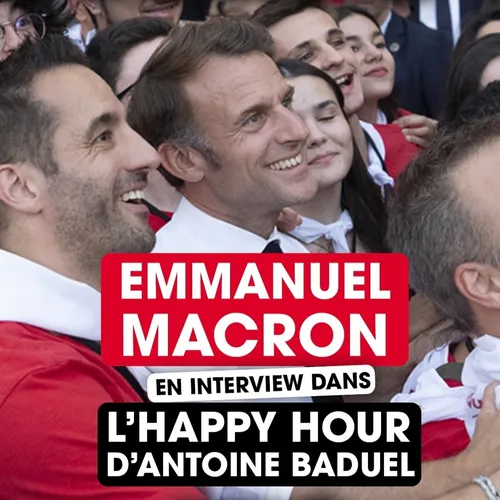 HAPPY HOUR INTERVIEW : EMMANUEL MACRON