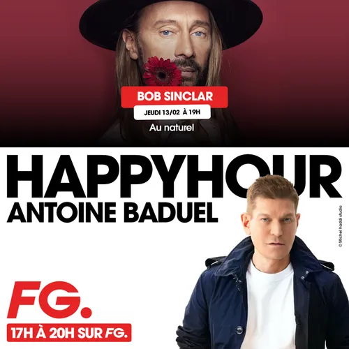 HAPPY HOUR INTERVIEW : BOB SINCLAR