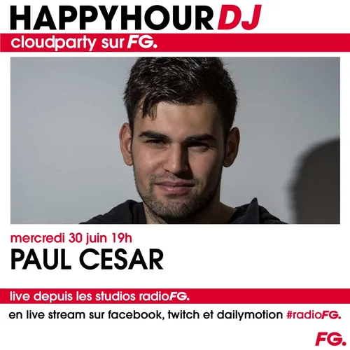 HAPPY HOUR DJ : PAUL CESAR