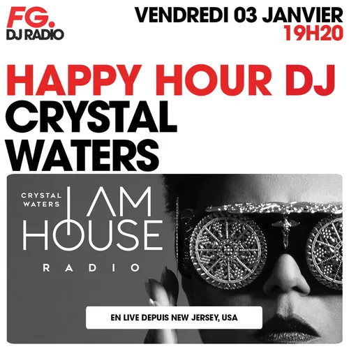 HAPPY HOUR DJ : CRYSTAL WATERS