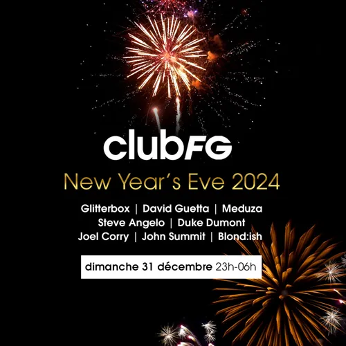 CLUB FG SPÉCIAL NEW YEAR : GLITTERBOX