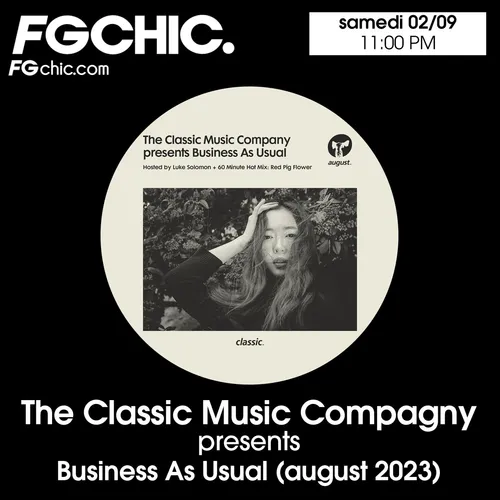 BUSINESS AS USUAL BY THE CLASSIC MUSIC COMPAGNY AUGUST 2023