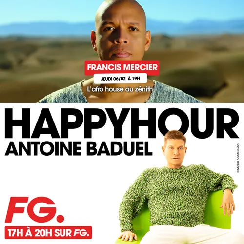 HAPPY HOUR INTERVIEW : FRANCIS MERCIER