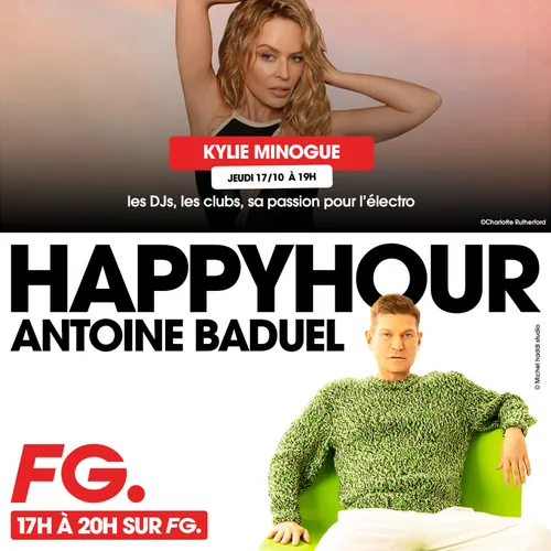 HAPPY HOUR INTERVIEW :  KYLIE MINOGUE 2/3