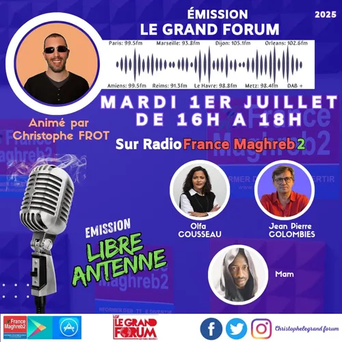 LGF du 1er juillet 100% libre antenne