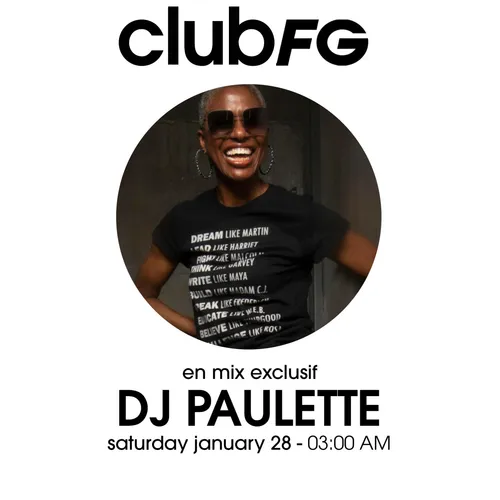 CLUB FG : DJ PAULETTE