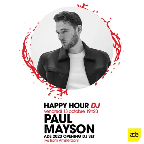 HAPPY HOUR DJ : PAUL MAYSON