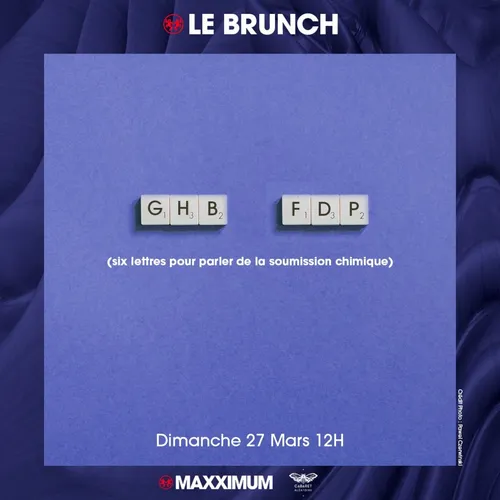 MAXXIMUM LE BRUNCH : GHB FDP