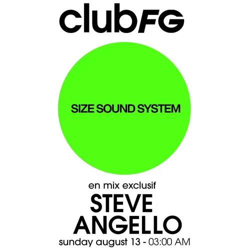 CLUB FG : STEVE ANGELLO