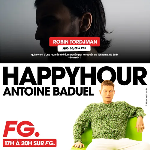 HAPPY HOUR INTERVIEW : ROBIN TORDJMAN