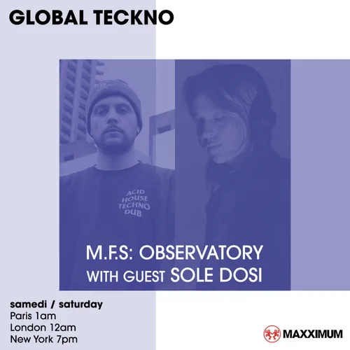 GLOBAL TECHNO : M.F.S OBSERVATORY INVITE SOLE DOSI