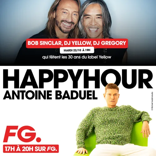 HAPPY HOUR INTERVIEW : 30 ANS DE YELLOW PRODUCTIONS