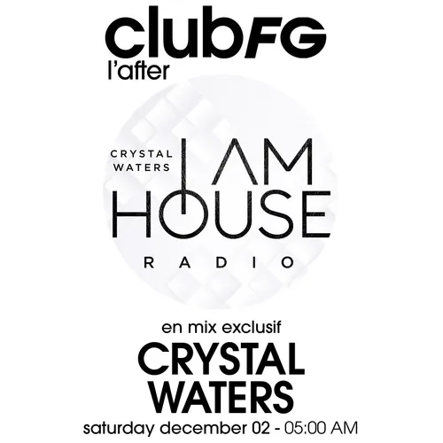 CLUB FG : CRSYTAL WATERS