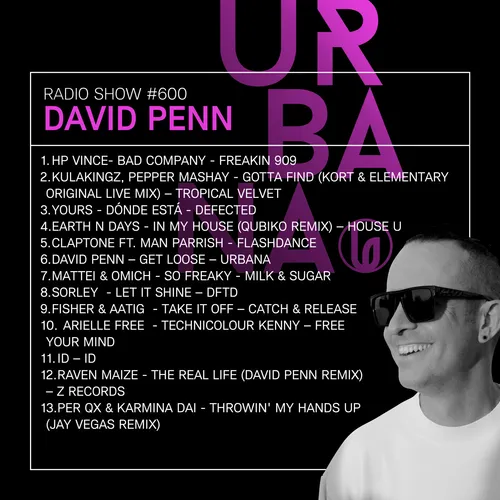 FG CHIC MIX : URBANA RADIO SHOW 600 BY DAVID PENN