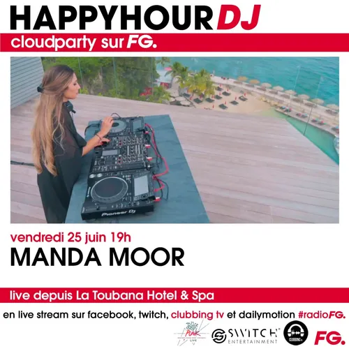 HAPPY HOUR DJ : MANDA MOOR