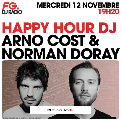 HAPPY HOUR DJ : ARNO COST & NORMAN DORAY