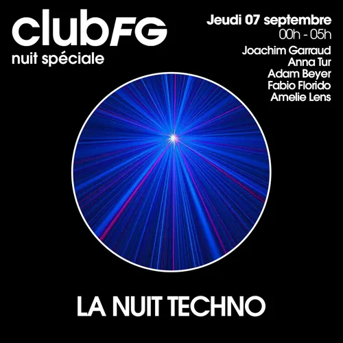 CLUB FG SPÉCIAL TECHNO : AMÉLIE LENS