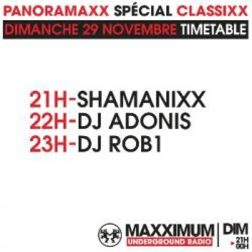 PANORAMAXX CLASSIXX : DJ ROB1