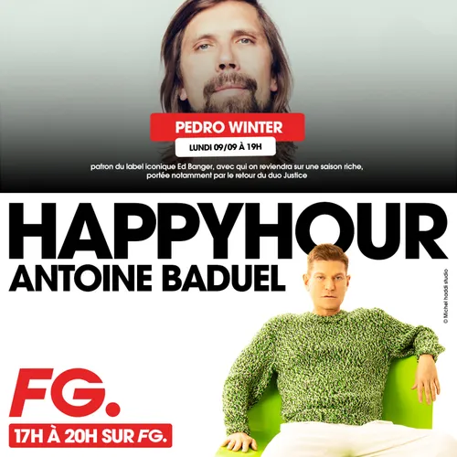 25 ANS HAPPY HOUR INTERVIEW : PEDRO WINTER