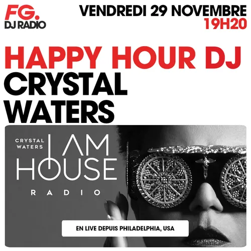 HAPPY HOUR DJ : CRYSTAL WATERS