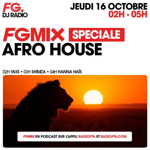 FG MIX SPÉCIALE AFRO HOUSE : HANNA HAIS