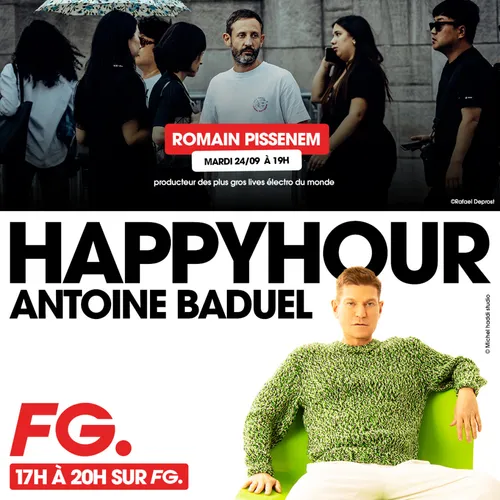 HAPPY HOUR INTERVIEW : ROMAIN PISSENEM