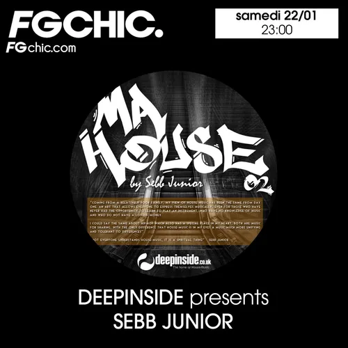 DEEPINSIDE RADIOSHOW AVEC SEBB JUNIOR
