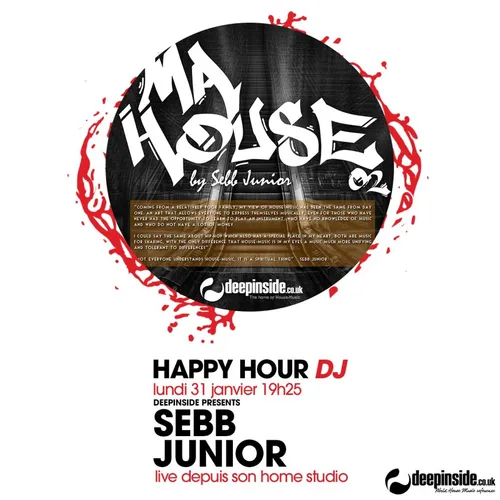 HAPPY HOUR DJ : SEBB JUNIOR