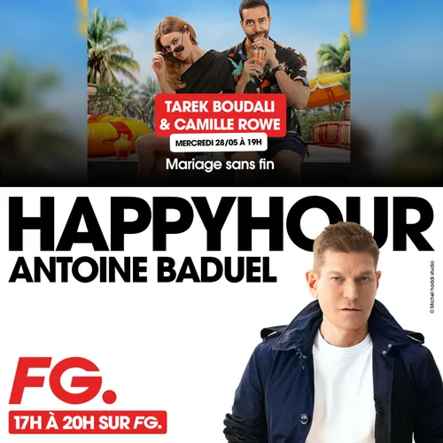HAPPY HOUR INTERVIEW : TAREK BOUDALI &CAMILLE ROWE