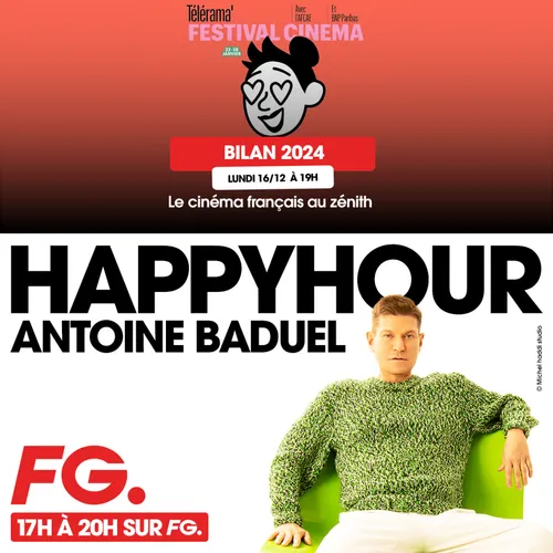HAPPY HOUR INTERVIEW : BILAN DE L'ANNÉE 2024 DU CINÉMA FRANÇAIS