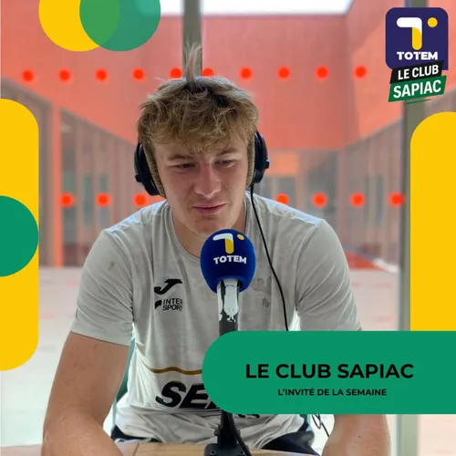 Est-ce pour le rugby ou pour la météo que Merlin Leflamand est venu...