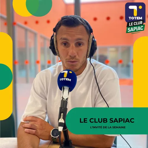 Max Mathy, invité du Club Sapiac après sa dernière à Montauban !