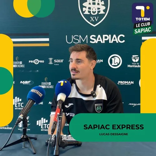 Sapiac Express : Lucas Dessaigne espère une réaction face à Béziers