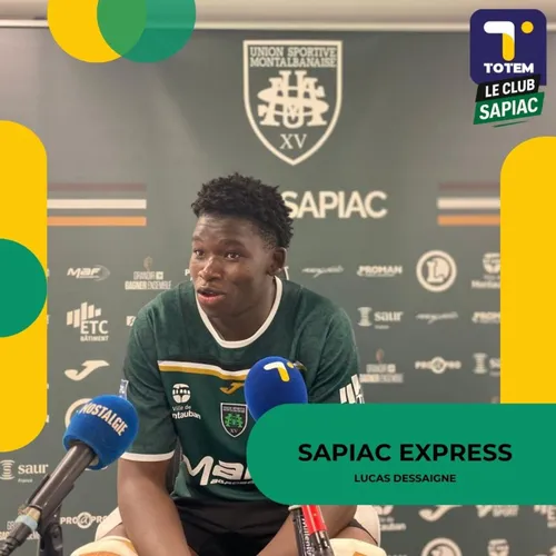 Sapiac Express : la joie de Soukouna après sa 1ère feuille de match