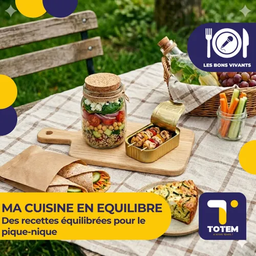 MA CUISINE EN EQUILIBRE - Des recettes équilibrées pour le pique-nique