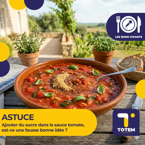 ASTUCE - Ajouter du sucre dans la sauce tomate, est-ce une fausse...