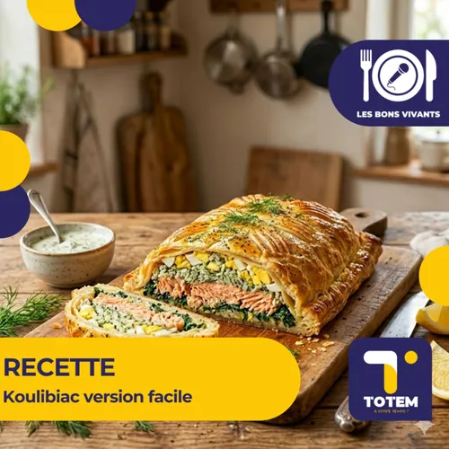 RECETTE - Koulibiac version facile