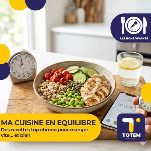 MA CUISINE EN EQUILIBRE - Des recettes top chrono pour manger vite…...