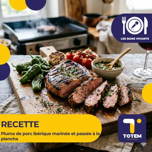 RECETTE - "Entrée, plat ou dessert ? : Pluma de porc ibérique...