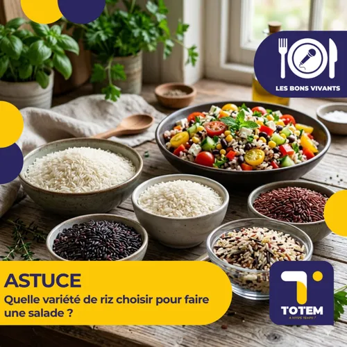 ASTUCE - Quelle variété de riz choisir pour faire une salade ?
