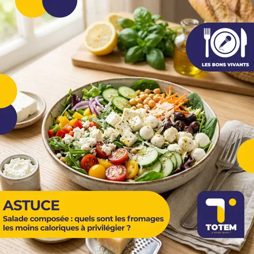 ASTUCE - Salade composée : quels sont les fromages les moins...