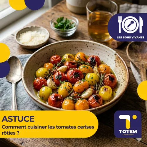 ASTUCE - Comment cuisiner les tomates cerises rôties ?