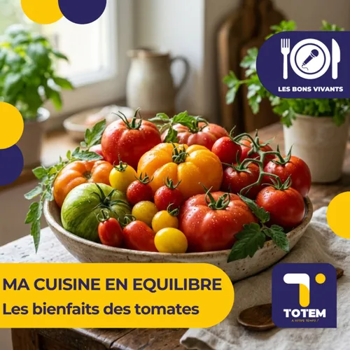 MA CUISINE EN EQUILIBRE - Les bienfaits des tomates