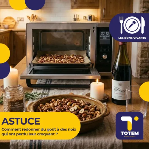 ASTUCE - Comment redonner du goût à des noix qui ont perdu leur...