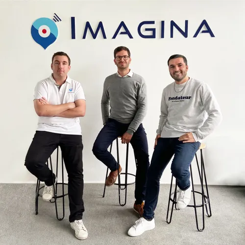 Imagina tisse sa toile à l'international