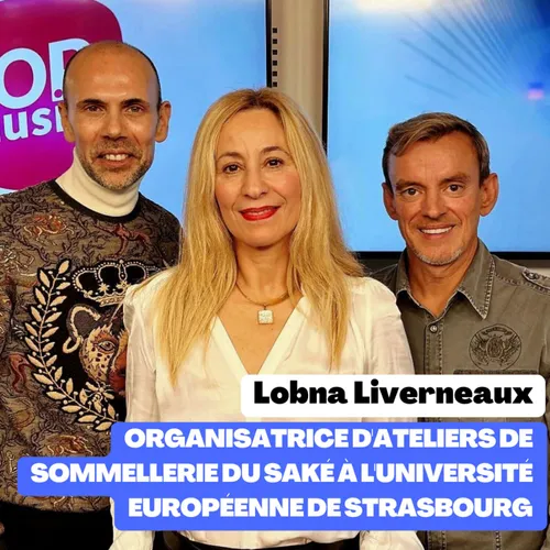 Lobna Liverneaux, organisatrice d'ateliers de sommellerie du Saké à...