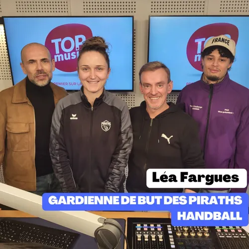 Léa Fargues gardienne de but des PIRATHS HANDBALL